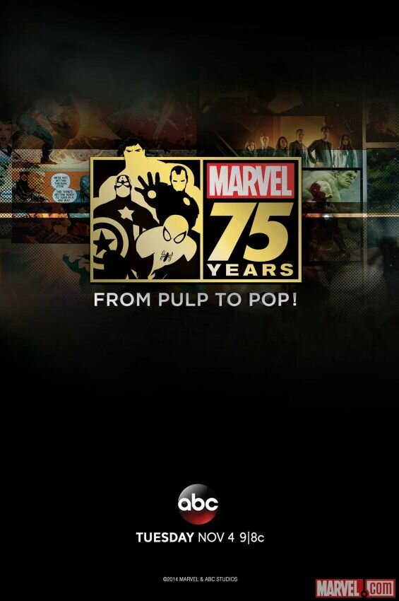 Документальный фильм к 75-летию Marvel / Marvel 75 Years: From Pulp to Pop!